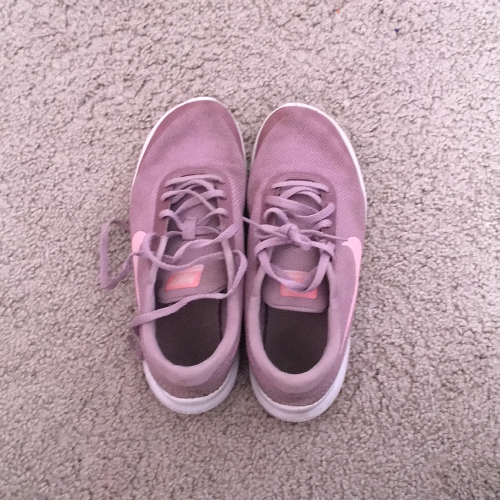 Lavender purple Nike shoes